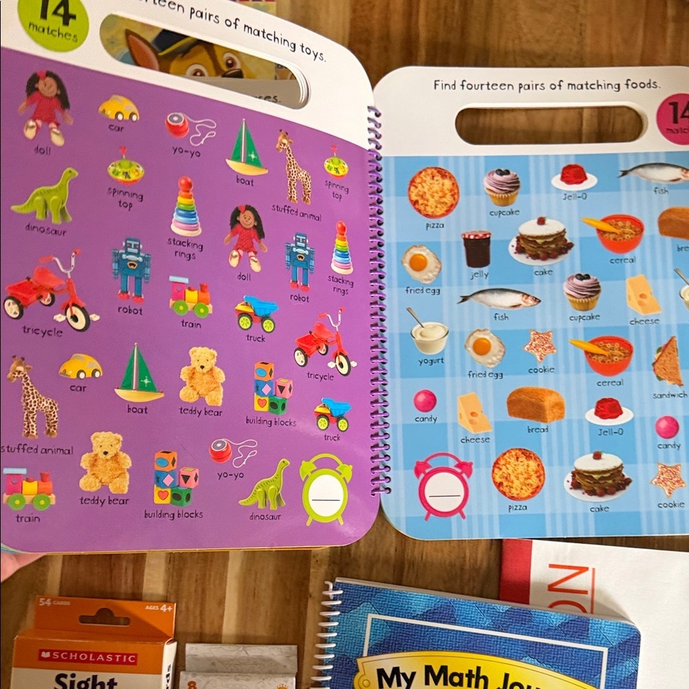 Nickelodeon PAW Patrol Jumbo Coloring, match it , writing & match journal bundle - Picture 8 of 16